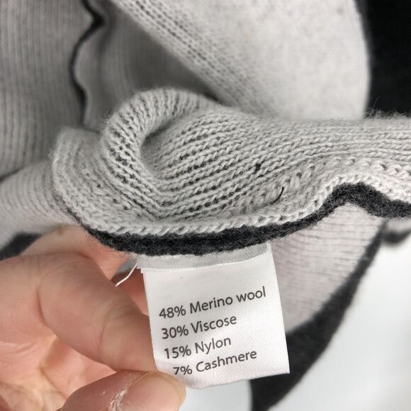 Benedetta B‎ Sweater Womens Medium Open Cardigan Merino Wool Cashmere Italy - Picture 4 of 13